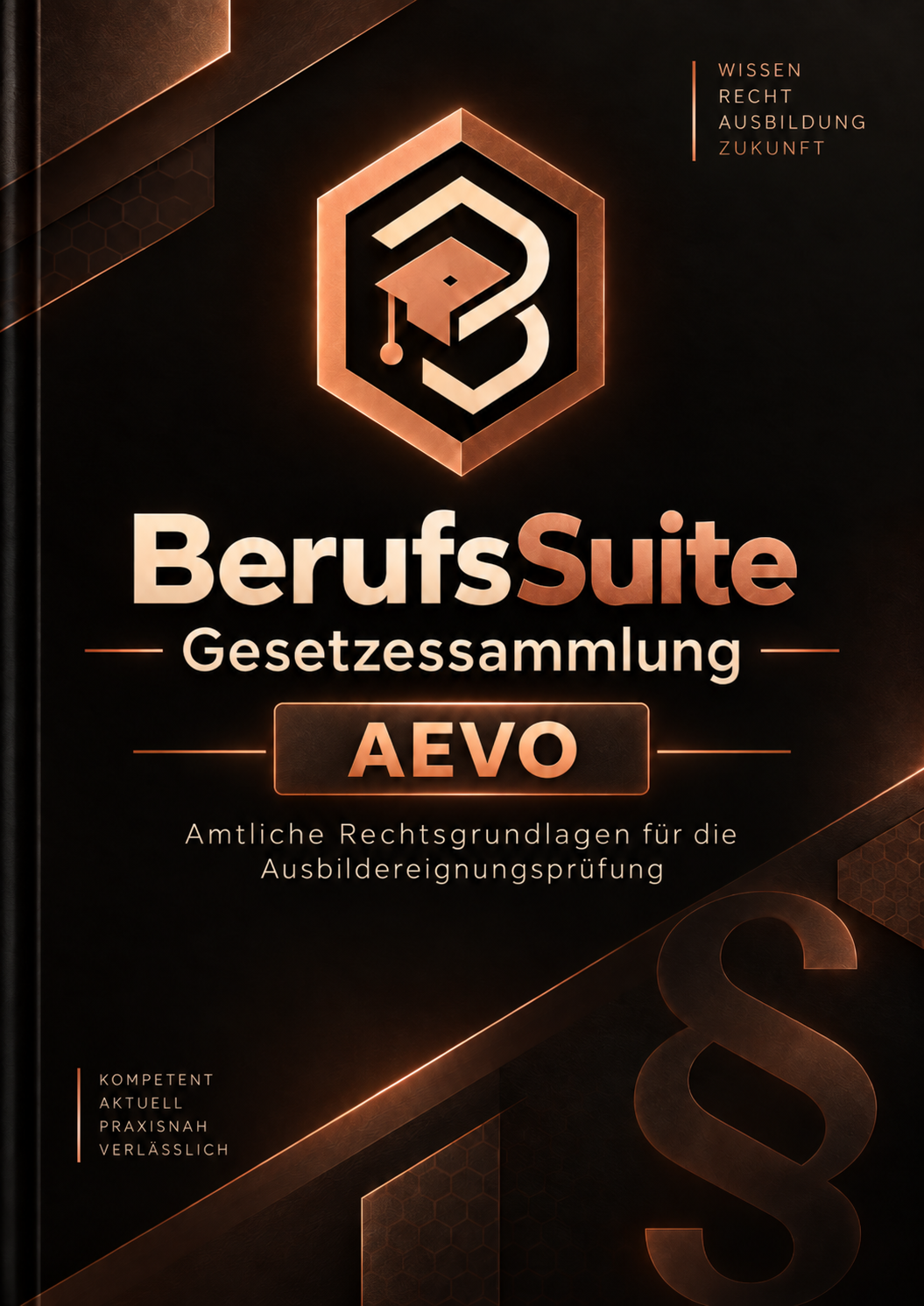 Buchcover der BerufsSuite Gesetzessammlung AEVO